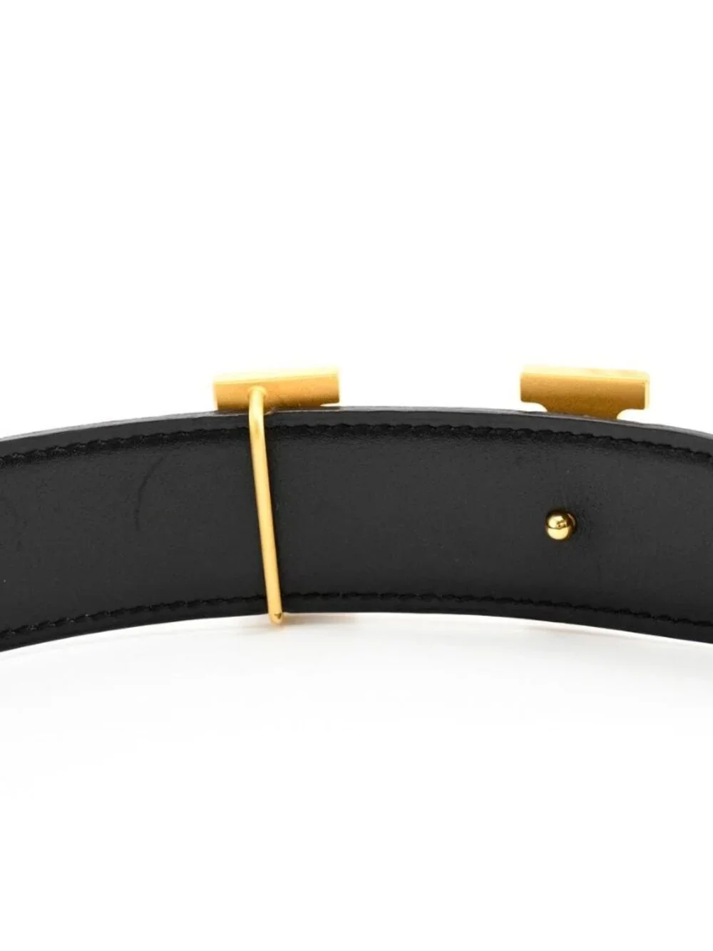 Hermes Belt Guilloche Brown